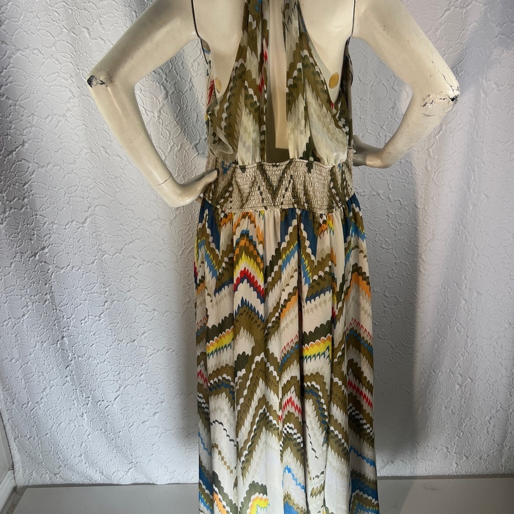 eShakti‎ Multicolor midi Dress - Picture 7 of 10